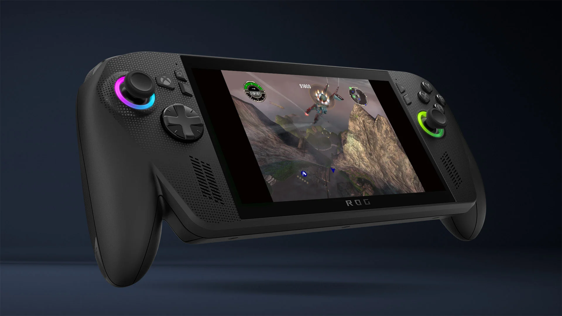 ROG Xbox Ally에서 오리지널 Xbox 게임 크림슨 스카이즈를 구동하는 모습